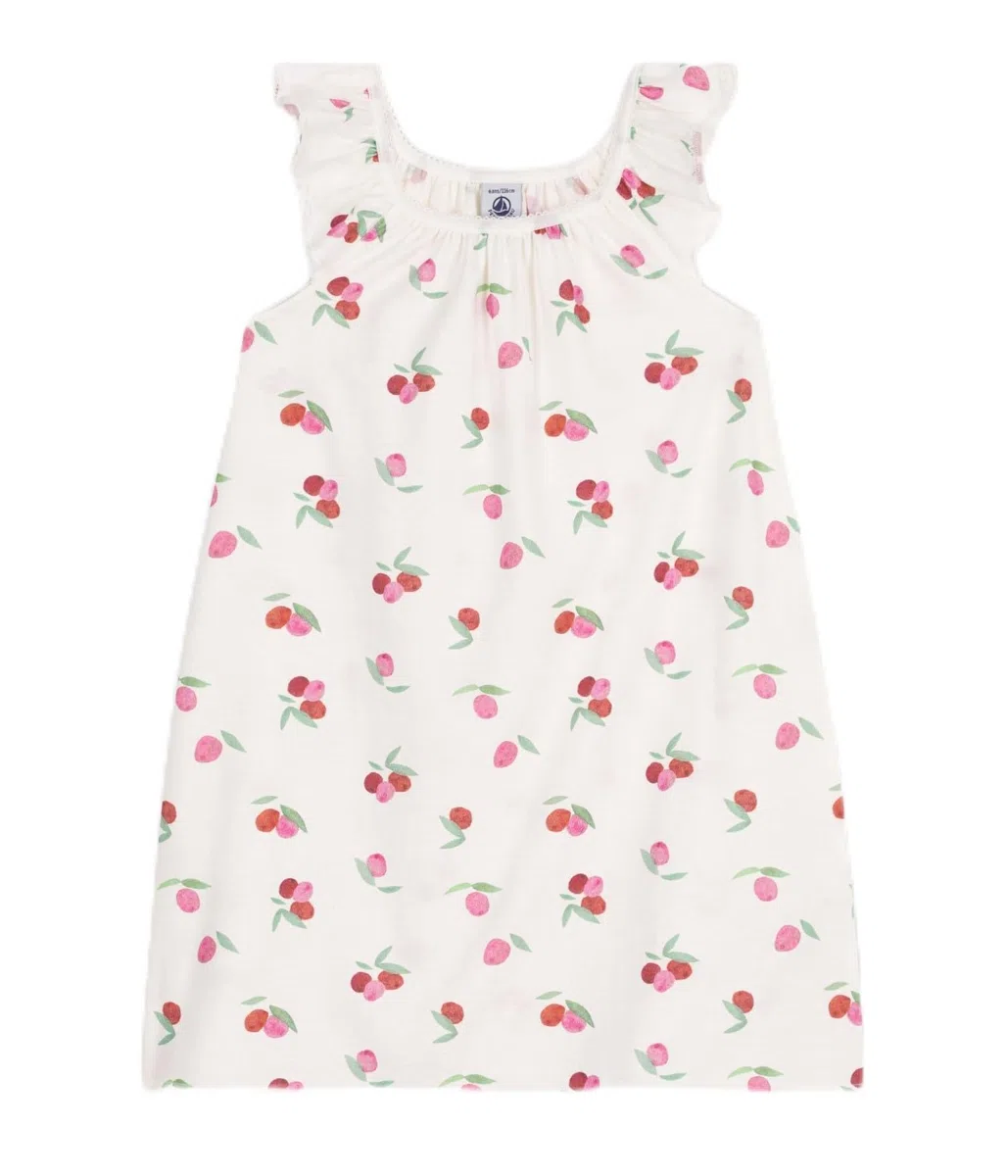 Petit Bateau A0d5a Camicia da Notte A Maniche Corte Bambine e Ragazze (Pacco da 1)
