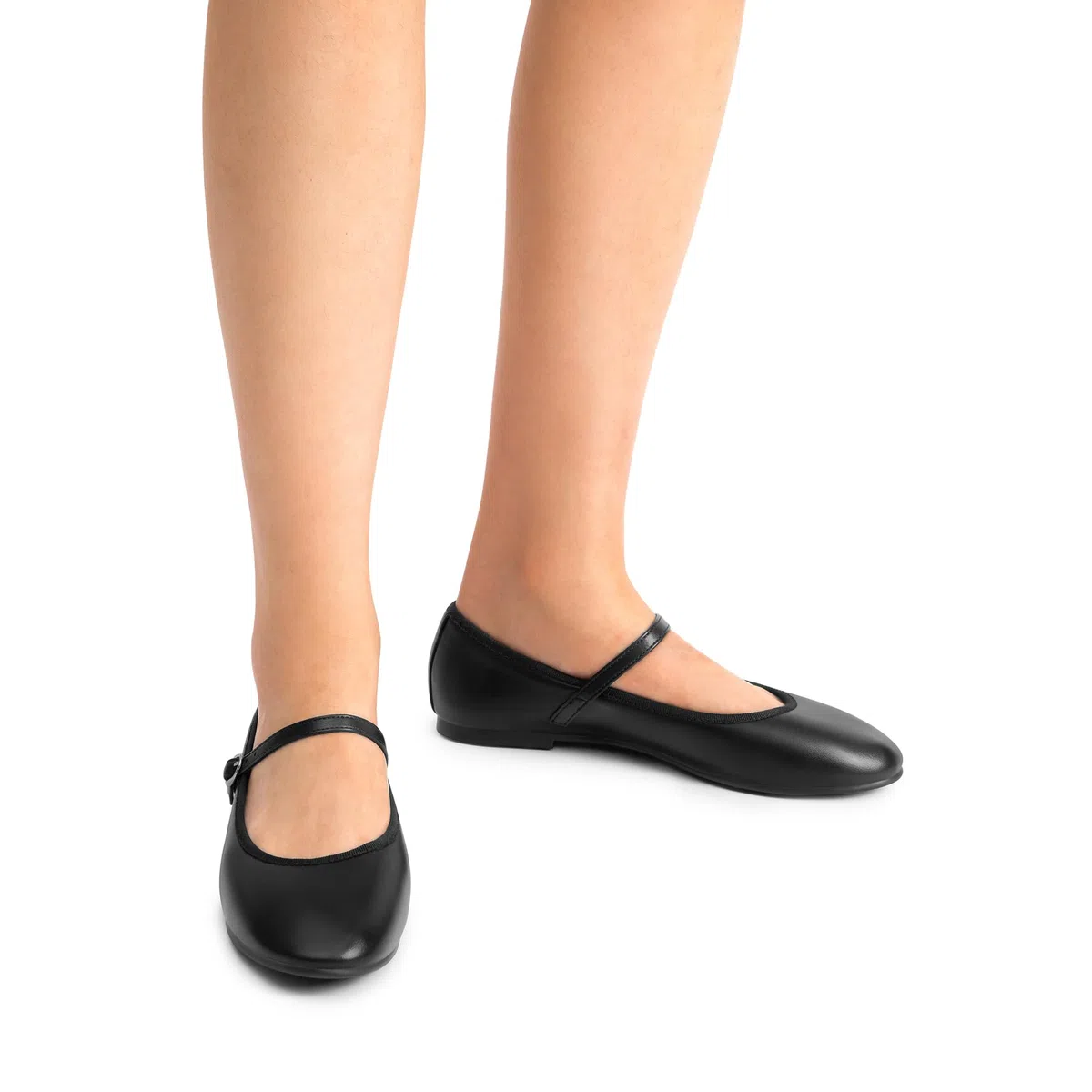 DREAM PAIRS Ballerine Mary Jane da Donna Punta Tonda Comode Eleganti Casual Slip-on da Lavoro Quotidiano Morbide Scarpe Basse