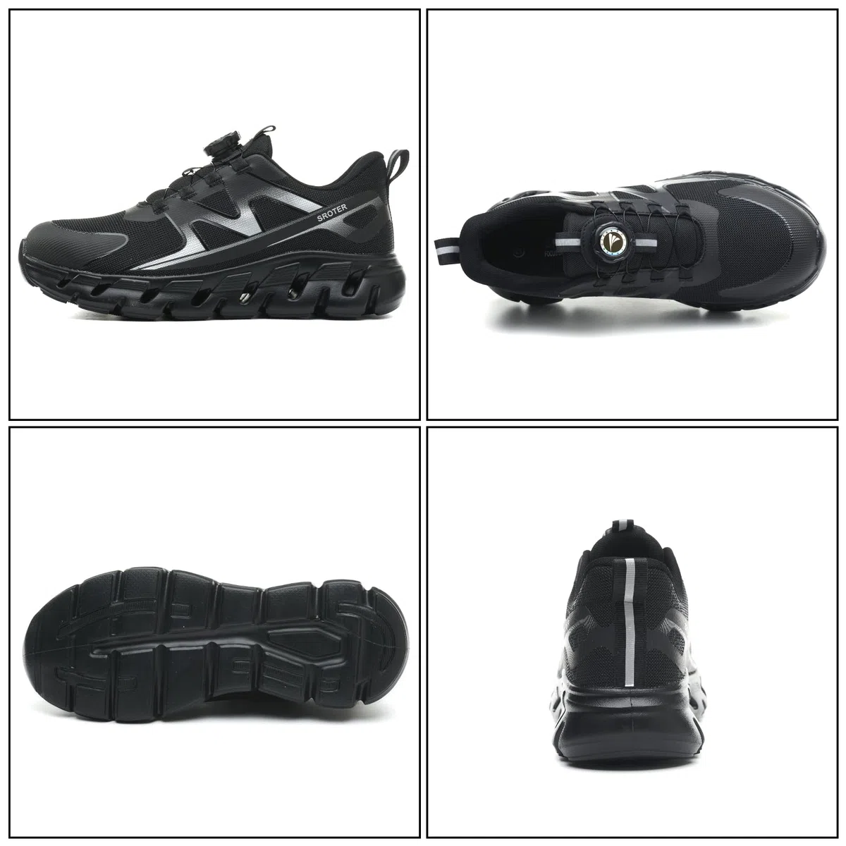 AEKYIWL Scarpe Antinfortunistiche Uomo Donna Bassa Scarpe da Lavoro Leggere Comode Antiscivolo Traspiranti Scarpe Antinfortunistica