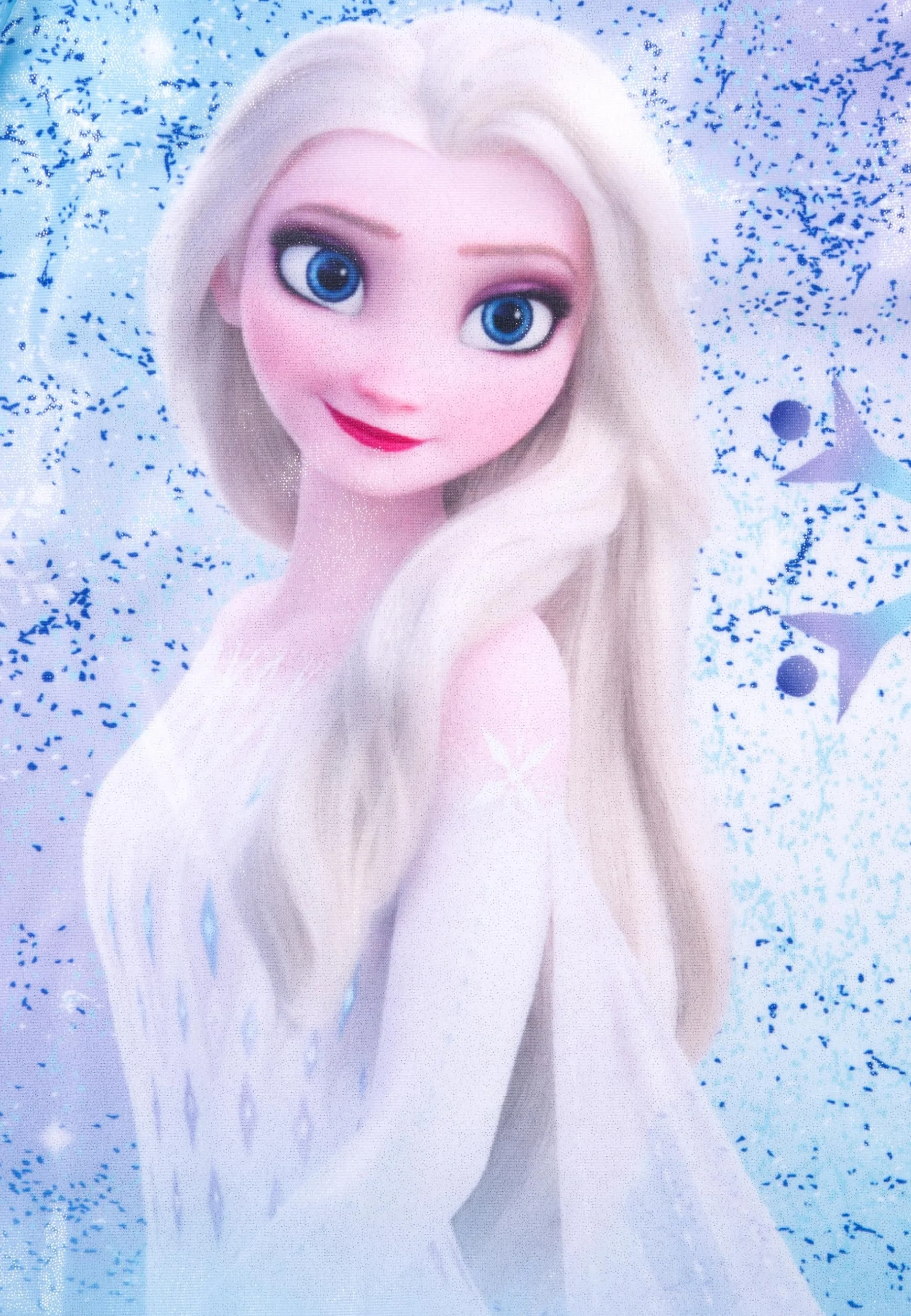Costume da bagno Disney La Regina del Ghiaccio con fiocchi, per ragazze - Elsa Frozen Costume da bagno per bambini, blu