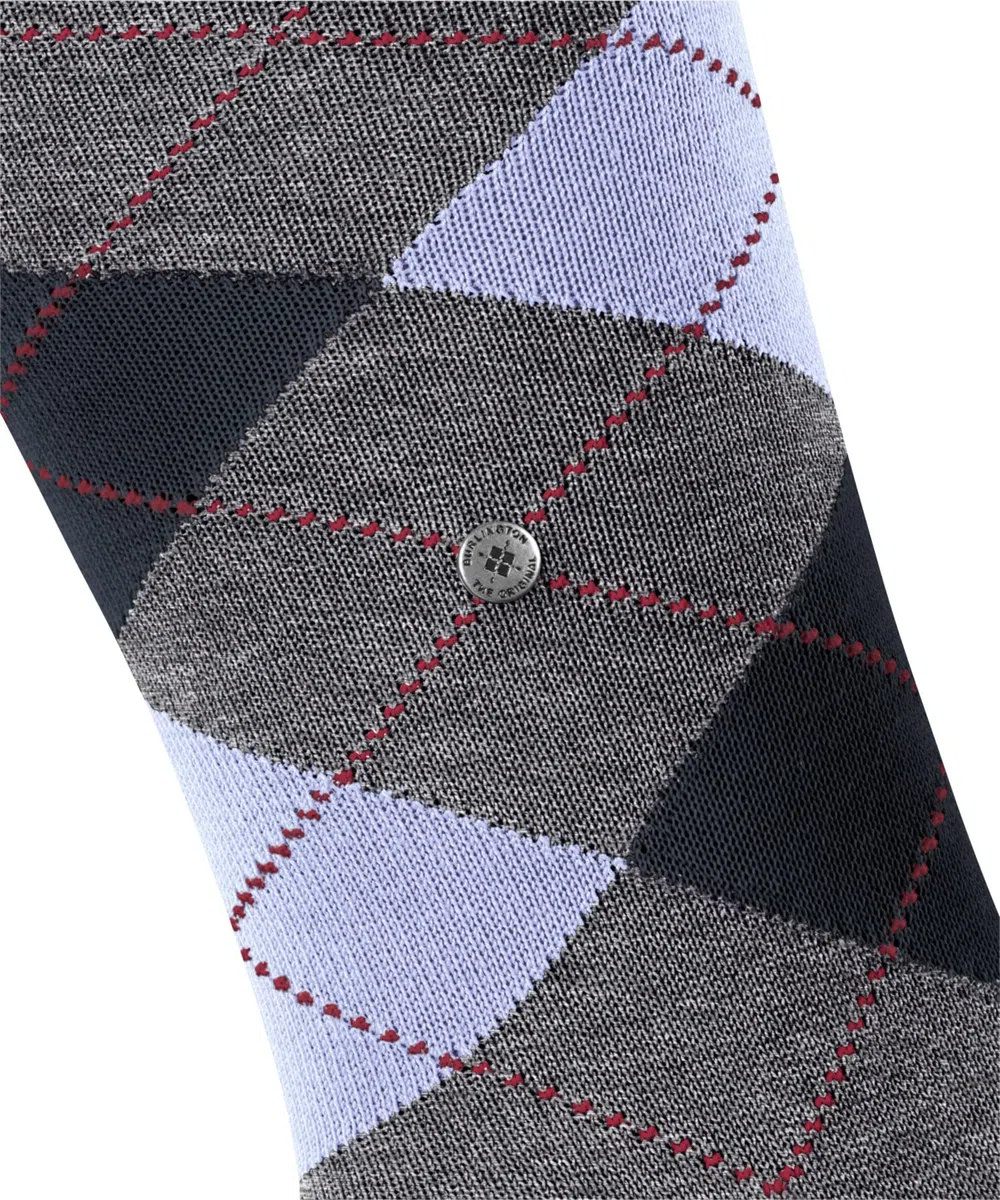 Burlington Manchester Uomo Gambaletti con elegante cotone scintillante