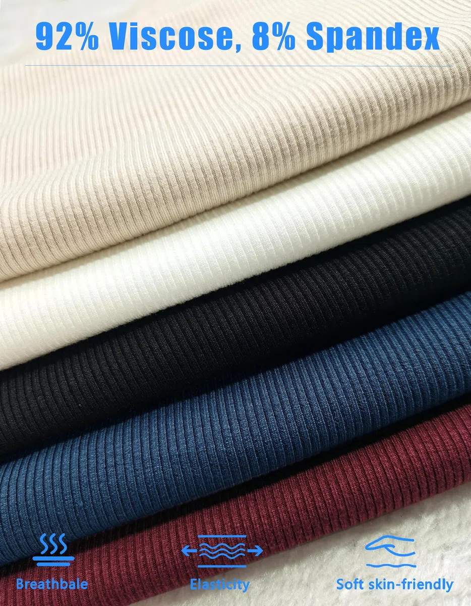 Lehmanlin Maglie Termiche da Uomo a Maniche Lunghe,Intimo Termico Uomo,Maglietta Basica con Scollo a V per Autunno e Inverno, Maglia Termica a Doppia Maglia
