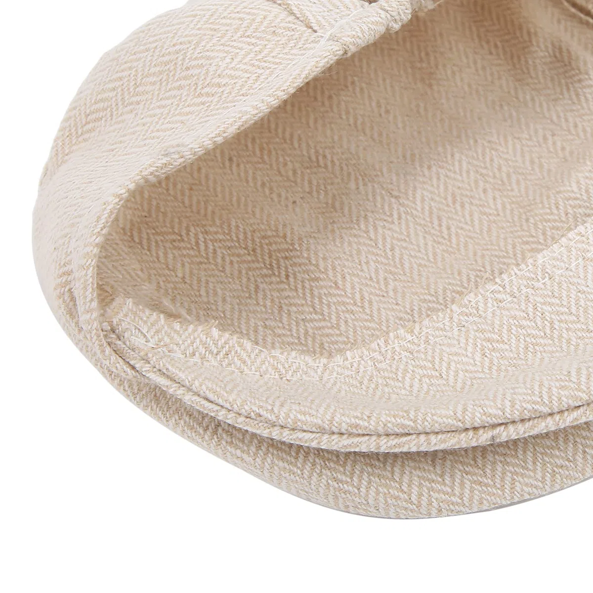 Cappello da Gentiluomo con Berretto Piatto Papillon Fotografia Prop Neonato Fotografia Puntelli Cappello con Papillon Set(Beige)