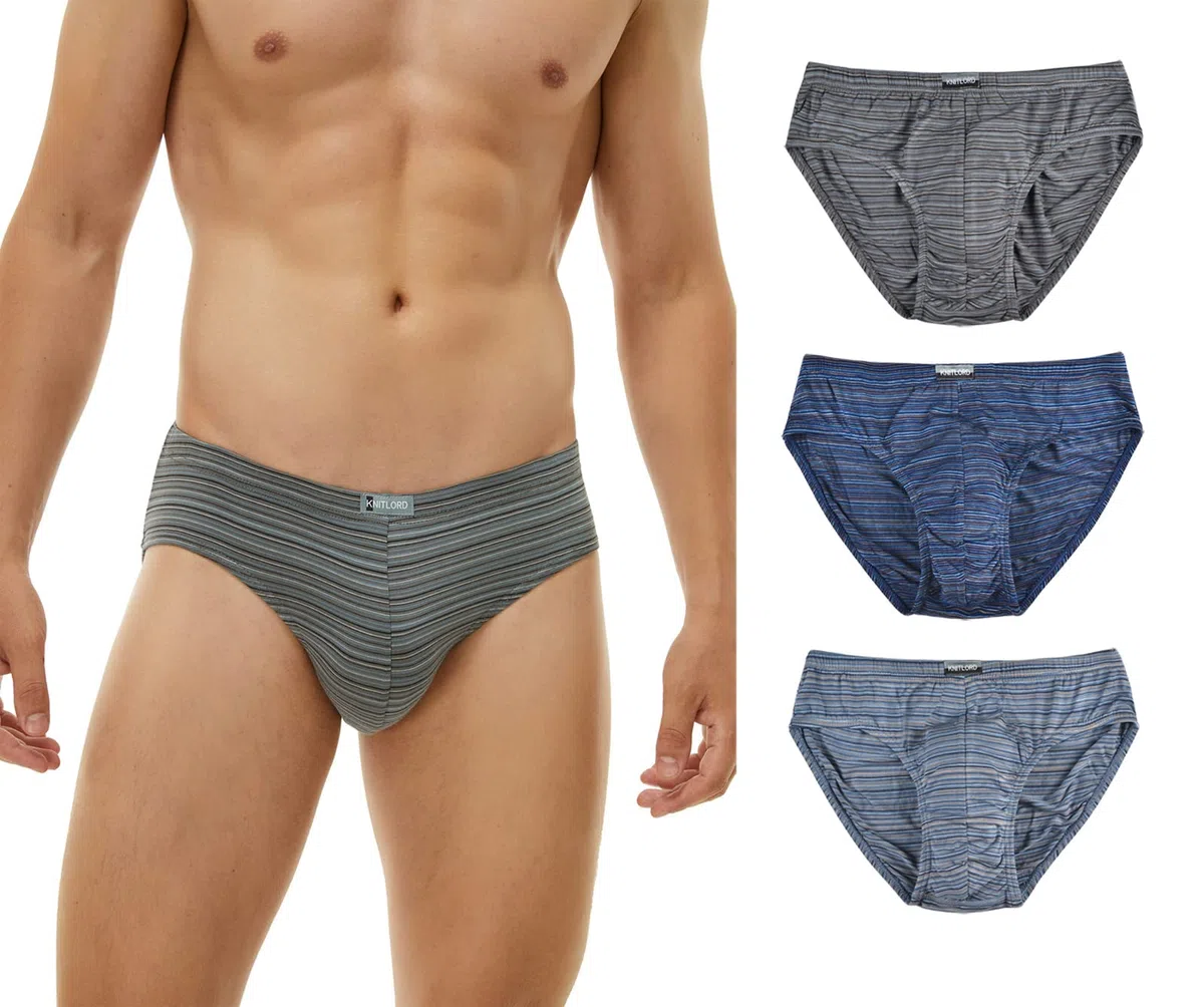Mutande da Uomo in bambù, Traspiranti, morbide, da Uomo, Colorate, Confezione da 3 o 4 Pezzi