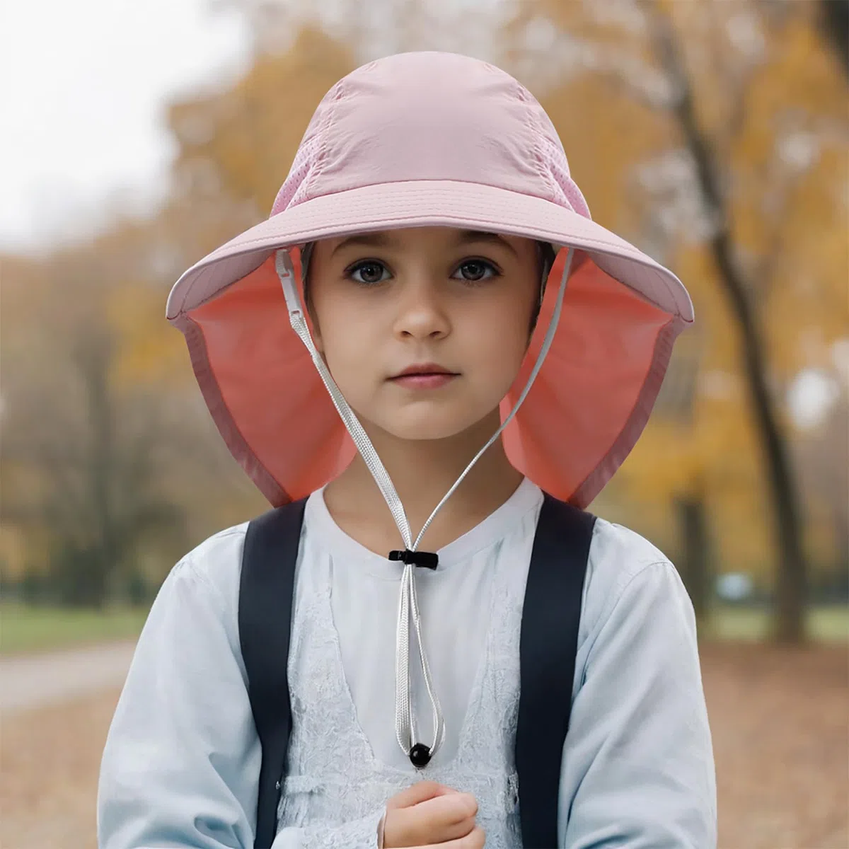 MASOCIO Cappellino Estivo Sole Neonato Bambino Cappello Spiaggia Tesa Larga Regolabile