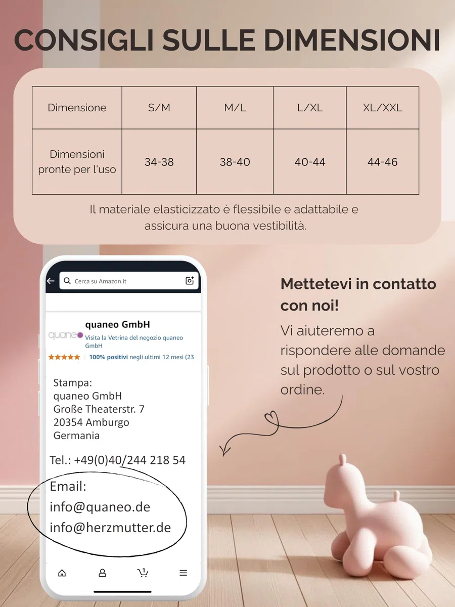 Herzmutter Mutande Gravidanza Cotone - Mutandine Premaman - Guaina maternità - Biancheria Intima Maternitá - Slip per Futura Mamma - 5000