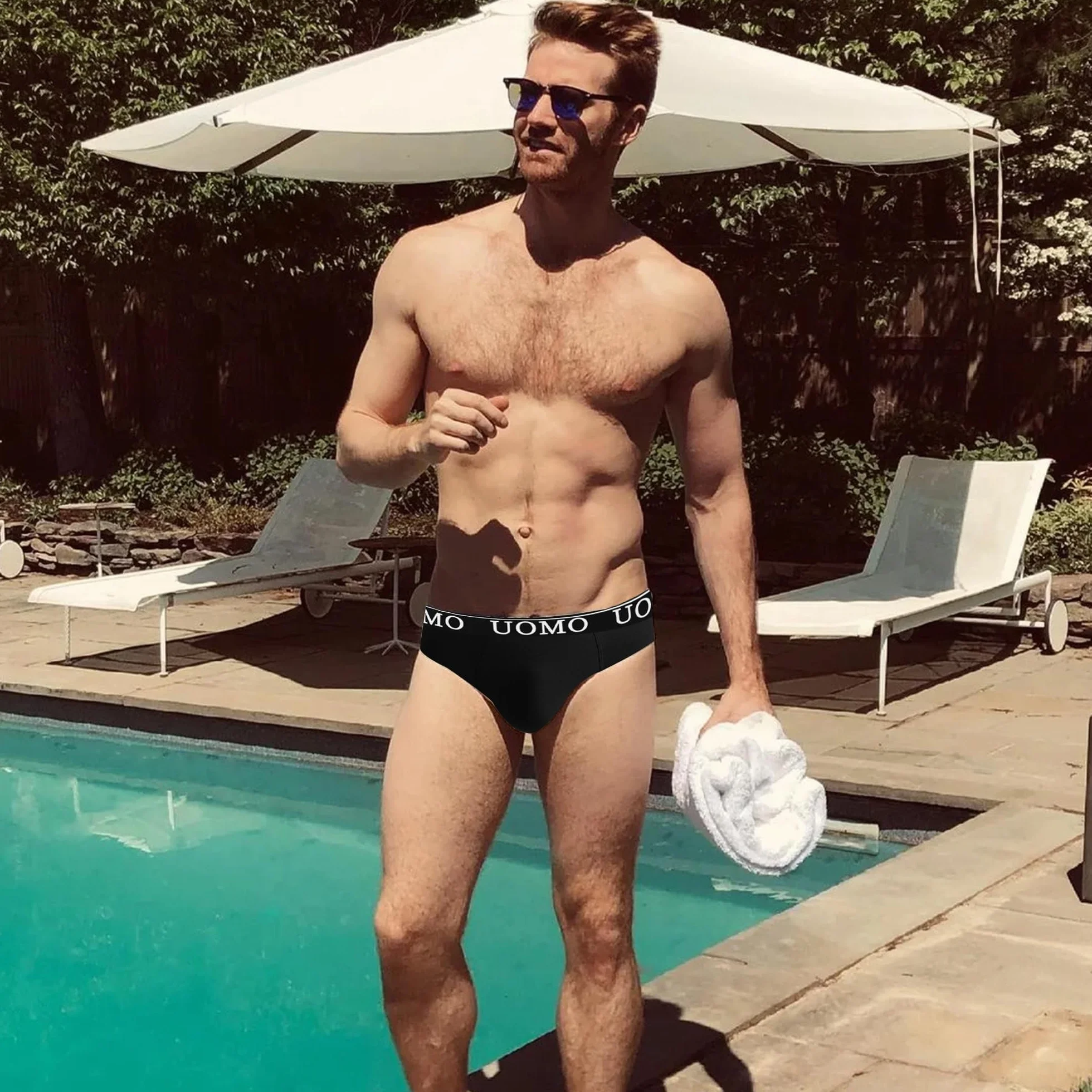 Channo Slip Uomo in Cotone Uomo – Comodo, Traspirante, Morbido e Aderente