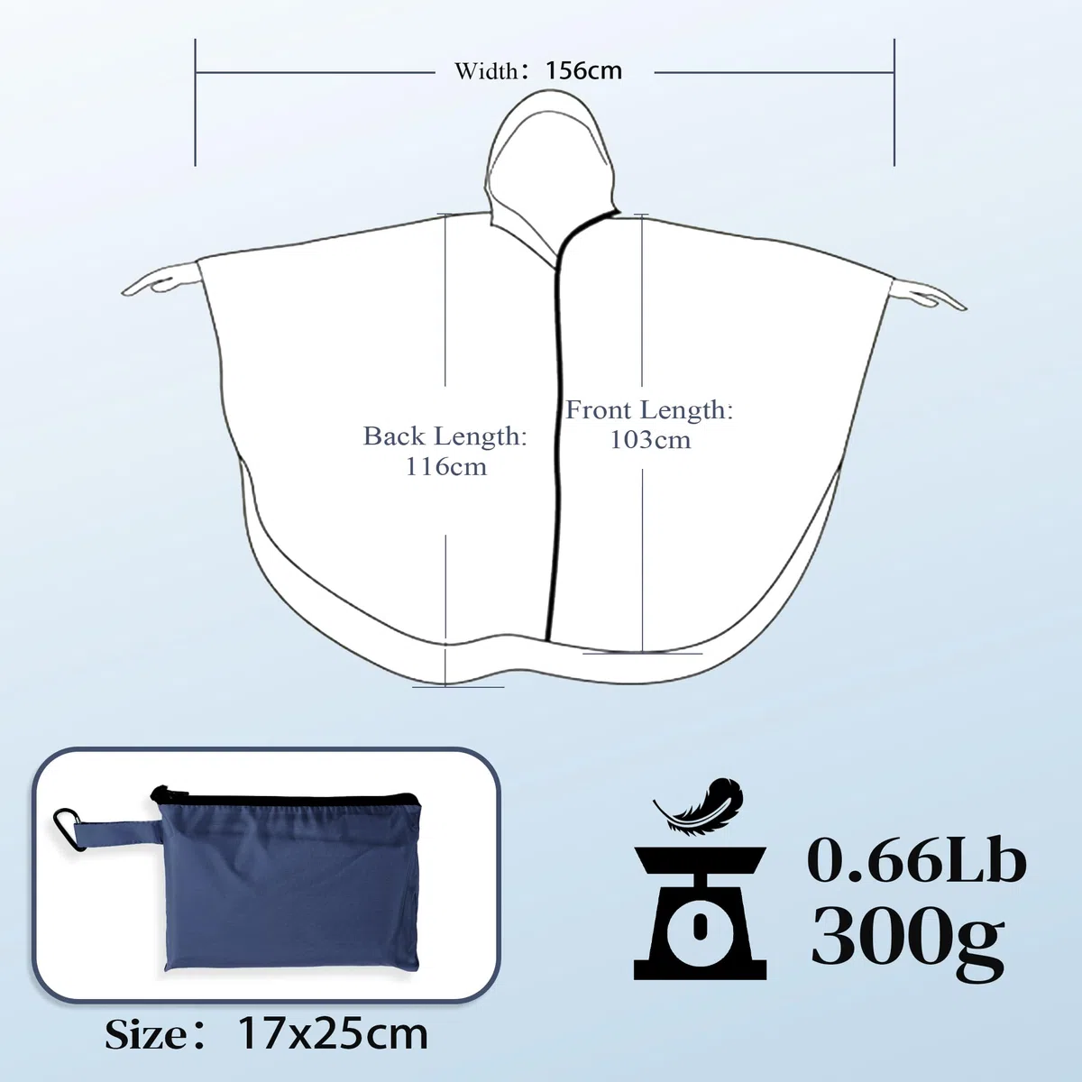 Poncho Antipioggia, Giacca Antipioggia Unisex da Donna, Impermeabile con Cappuccio con Cerniera Poncho Antipioggia Riutilizzabile per Escursioni Campeggio Ciclismo Attività All'aperto