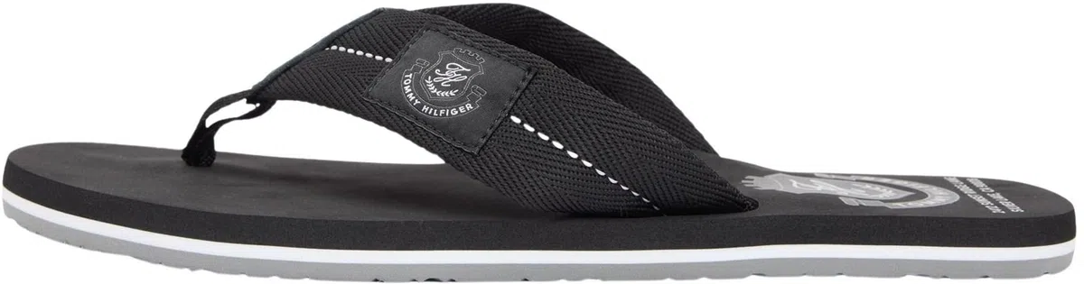 Tommy Hilfiger Patch Hilfiger Beach Sandal Fm0fm05804, Infradito Uomo