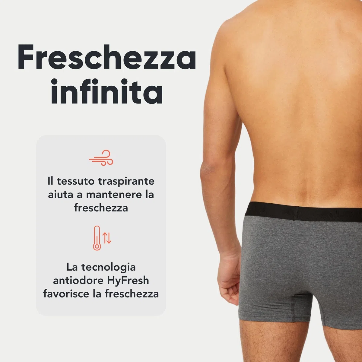 FM London Confezione da 5, Boxer da Uomo con Tecnologia HyFresh di Protezione dagli odori - Biancheria Intima da Uomo Traspirante Adatta a Tutte Le Occasioni