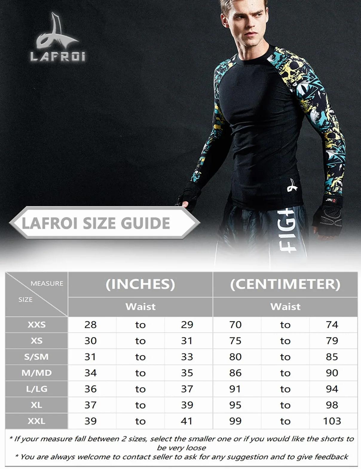 LAFROI QJK01 Pantaloni da MMA, Boxe, Cross Training e Altri Sport da Combattimento, con Coulisse e Tasca