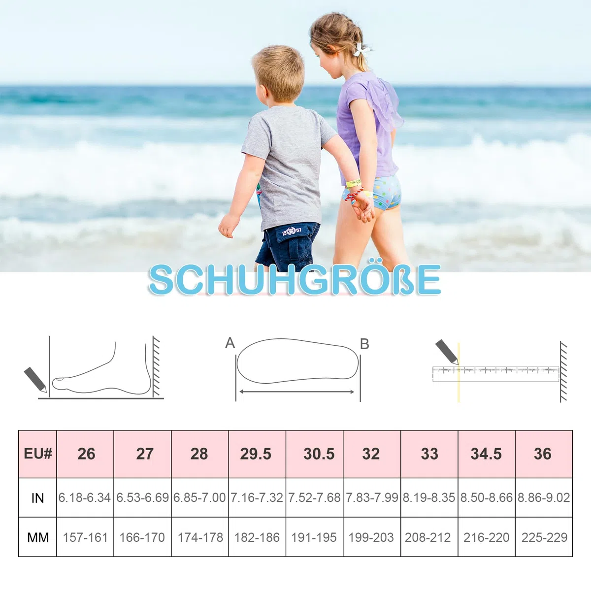 Sandali Ragazze Ragazze Scarpe da Esterno Kinder Sommer Sandali da Spiaggia