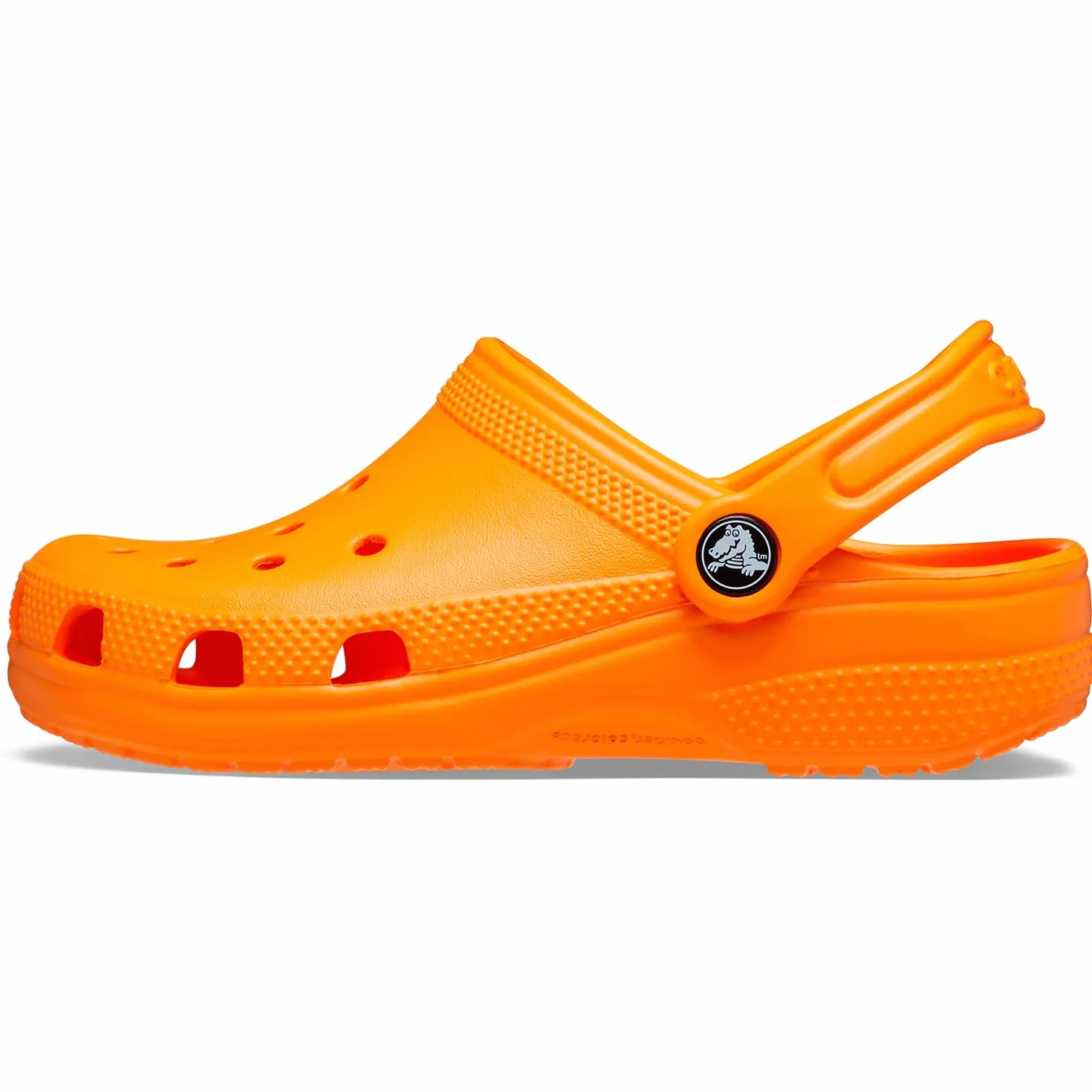 Crocs Classic Clog T, Zoccoli Unisex - Bambini e ragazzi, Orange Zing, 23/24 EU
