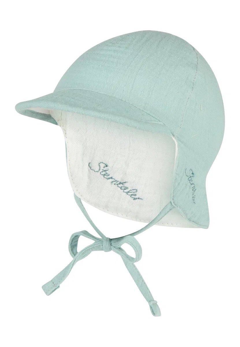 Sterntaler Wende Schirmmütze Musselin Cappello da Sole Unisex-Bimbi