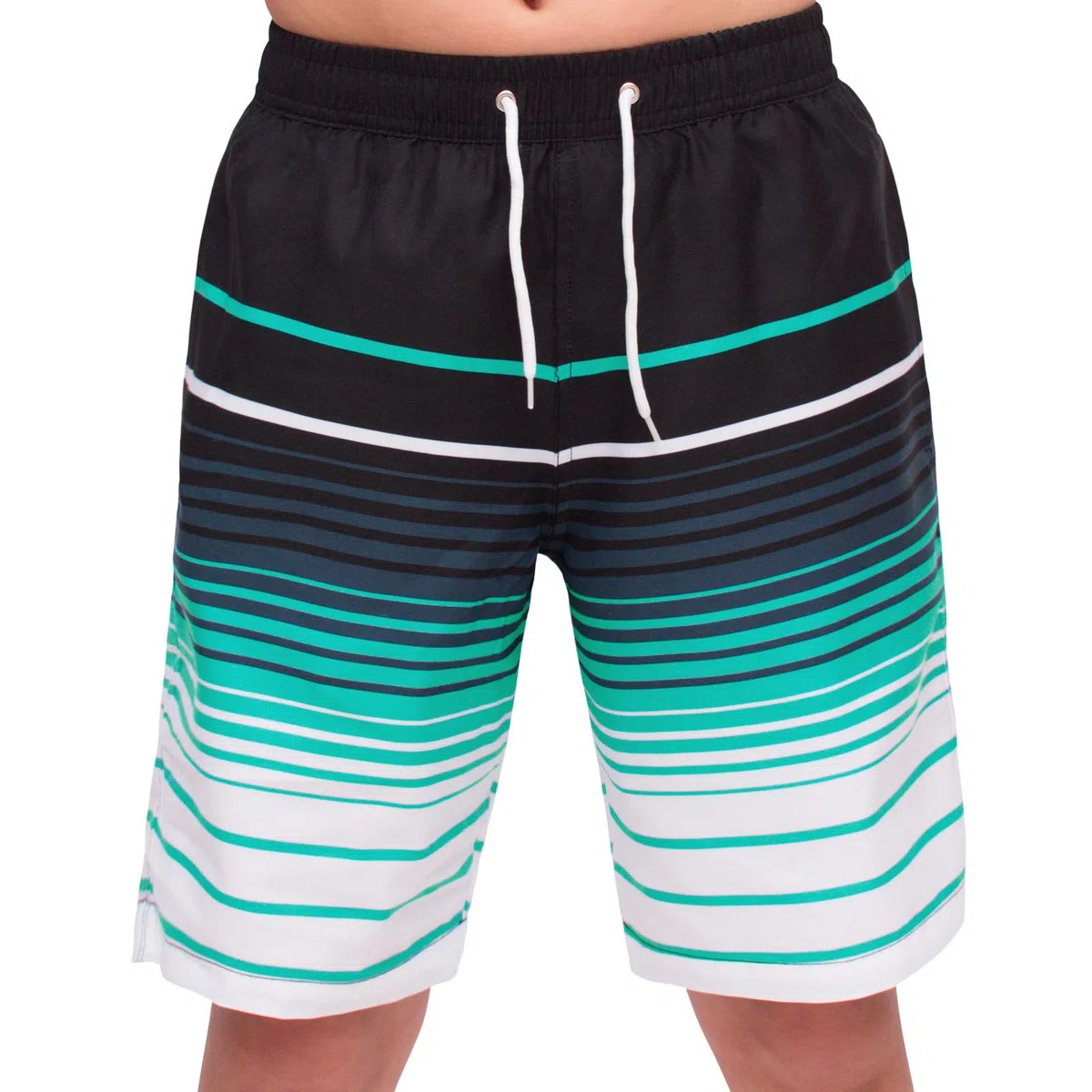 MEILONGER Pantaloncini da Bagno Ragazzi Bambini a Compressione ad Asciugatura Rapida Corti Boardshorts con Tasche Coulisse Regolabile Spiaggia Sport Piscina Costume Nuoto