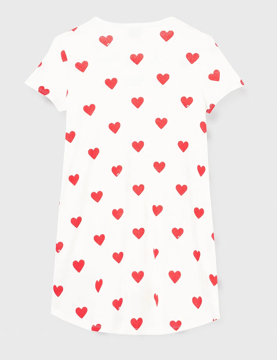Petit Bateau 59396 Camicia da Notte a Maniche Corte Bambine e Ragazze (Pacco da 1)