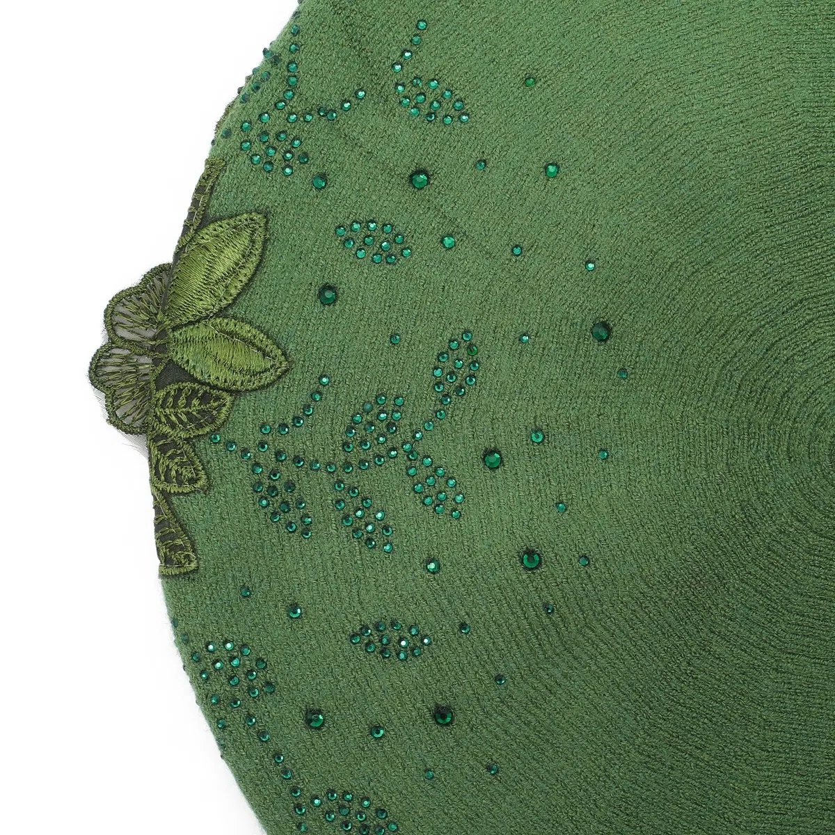 ZLYC Berretto da Donna in Cashmere Reversibile Francese