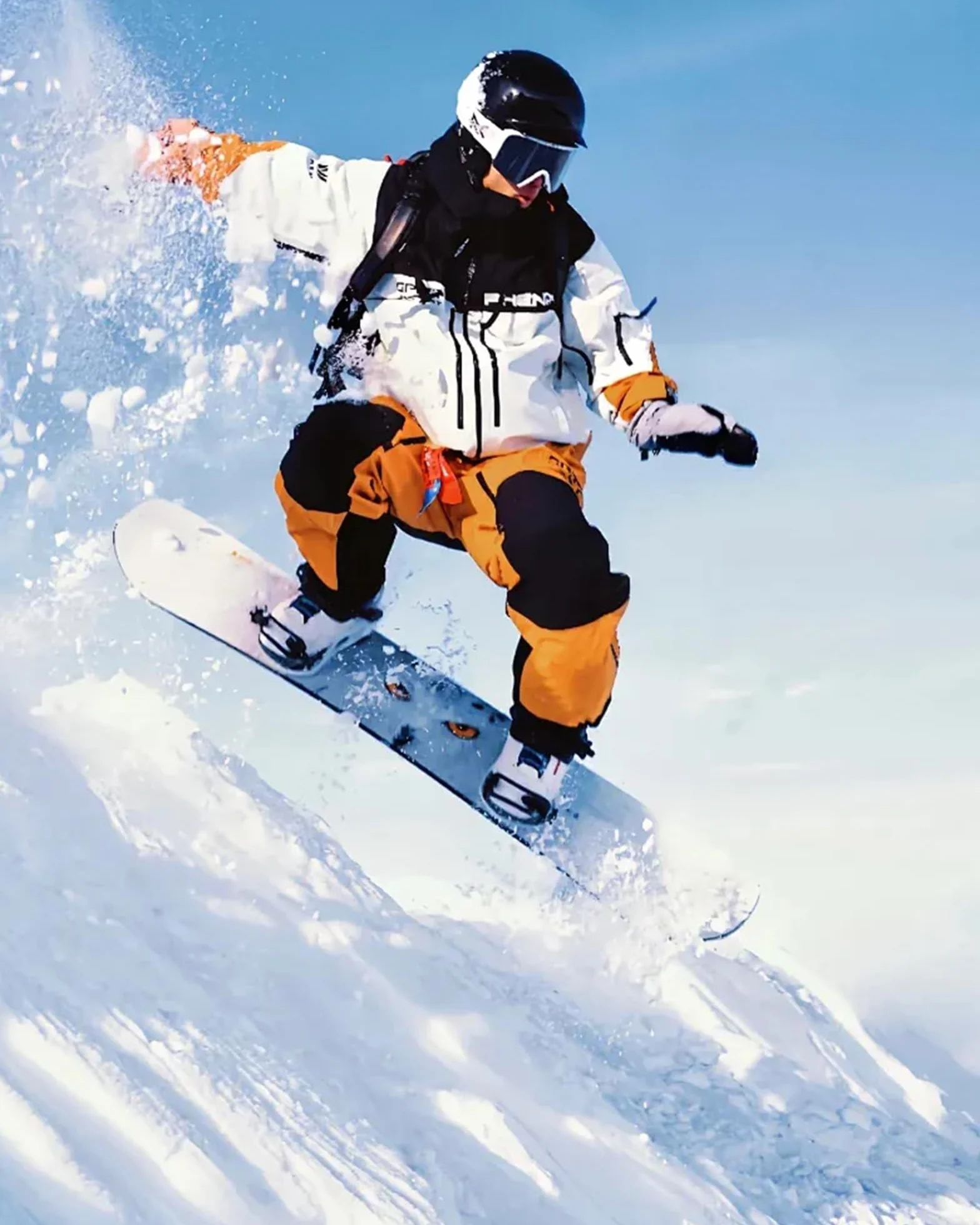 OutdoorMaster 2 Paia Calze da Sci per Donna, Calze Termiche Invernali da Snowboard Traspiranti Termico per Sport All'aria aperta con Sopra il Polpaccio Design/Polsini Antiscivolo
