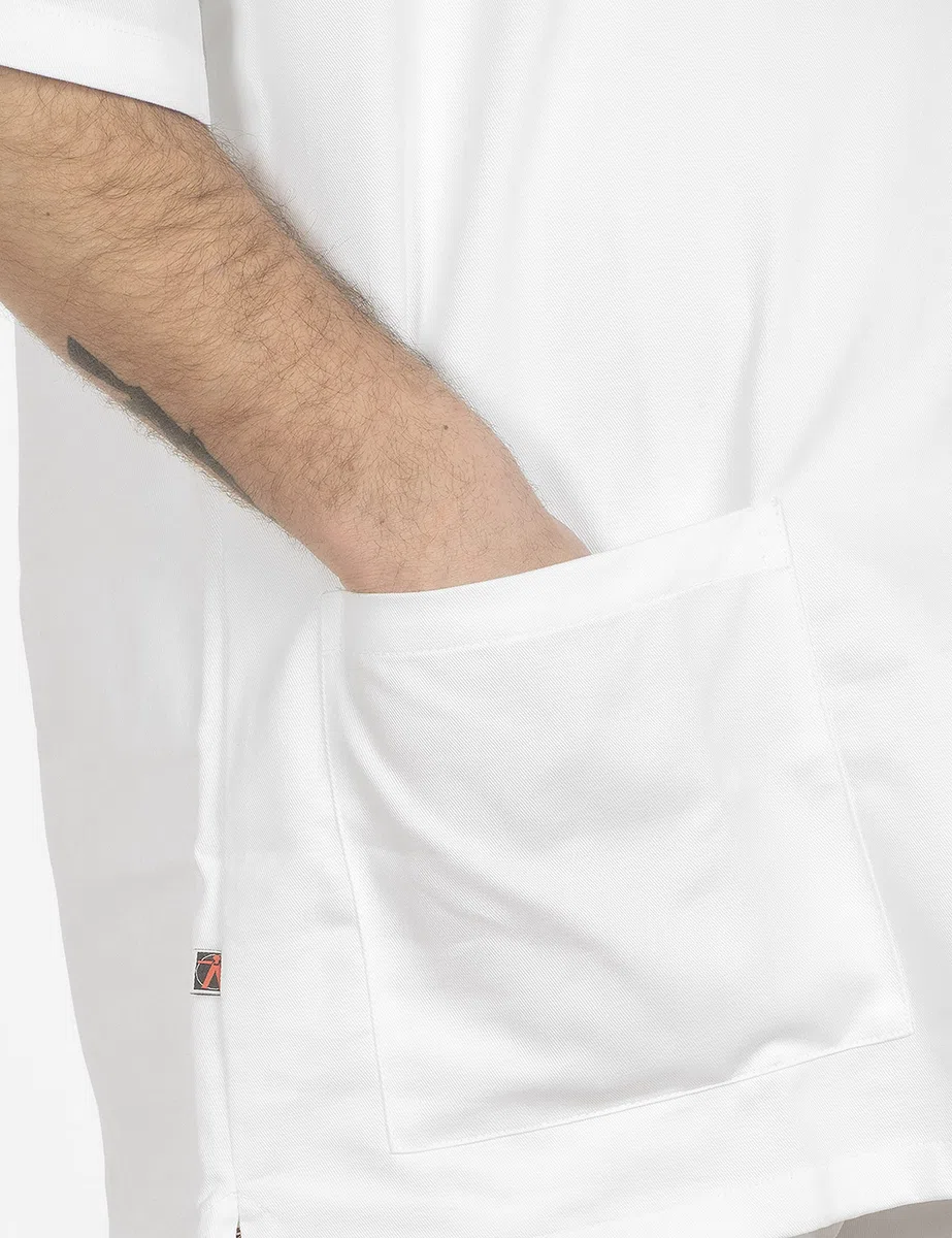 C.B.F. - Produzione professionale abbigliamento da lavoro Divisa Sanitaria Ospedaliera Uomo Donna in 100% Cotone Sanforizzato - Casacca e Pantalone - Infermiere OSS Estetista