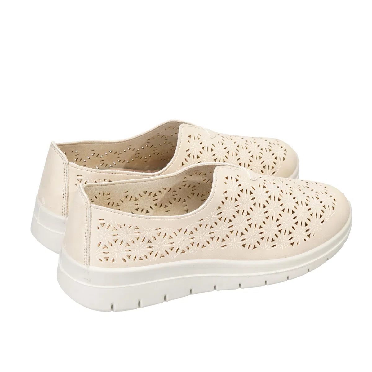 JOMIX Scarpe Donna Slip-On Traforate, Sandali Casual Comodi Antiscivolo Leggeri Traspiranti, Suola Ammortizzante per Casa, Passeggio e Tempo Libero