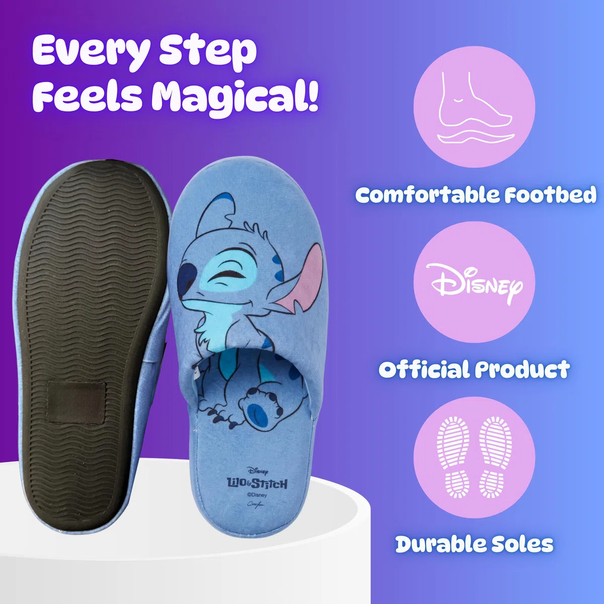 Disney Stitch e Angel Pantofole Bambina, Scarpe Casa Ragazze, Taglie EU 28 alla 35