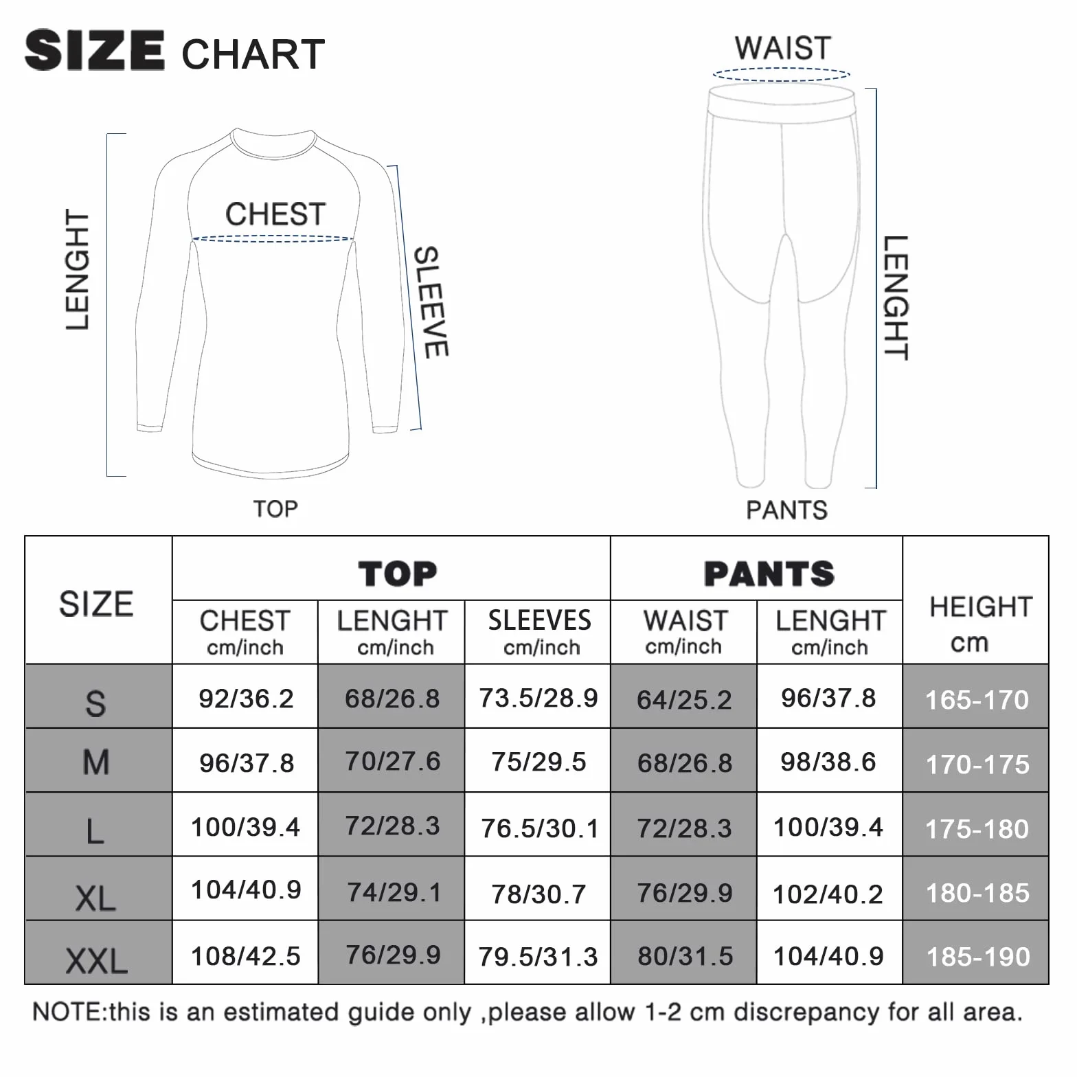 MEETWEE Biancheria Intima Termica Uomo Set,Traspirante Asciugatura Rapida Maniche Lunghe Sportiva Sets per Ciclismo e Lo Allenamento Sci Corsa