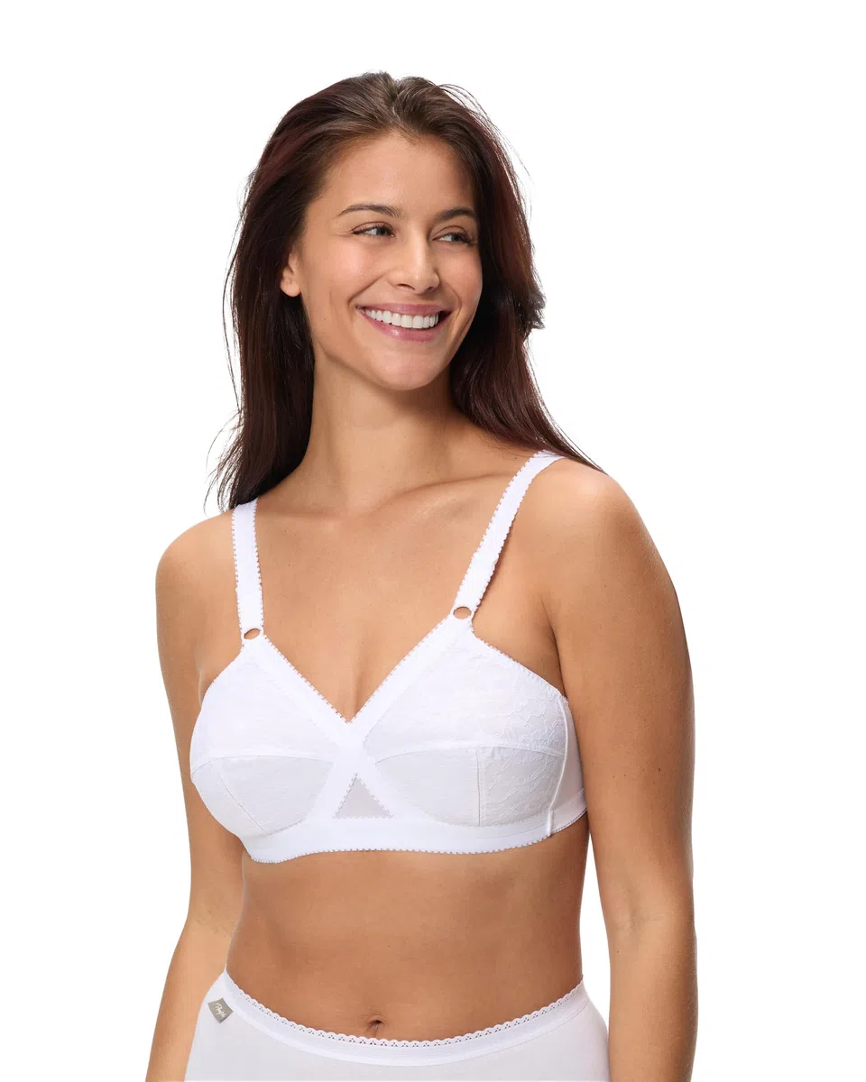 Playtex Reggiseno Senza ferretto Criss Cross Classico Donna x1