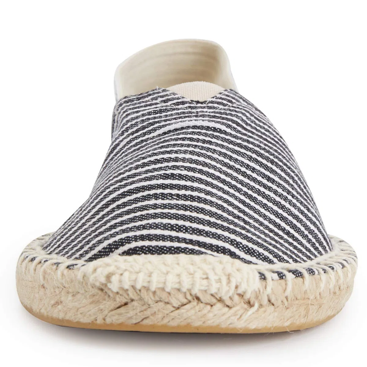 Uomo Striscia Multicolore Piatto Espadrillas