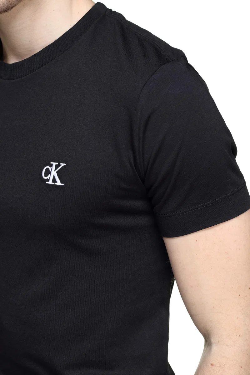 Calvin Klein Uomo T-Shirt Maniche Corte CK Essential Slim Fit