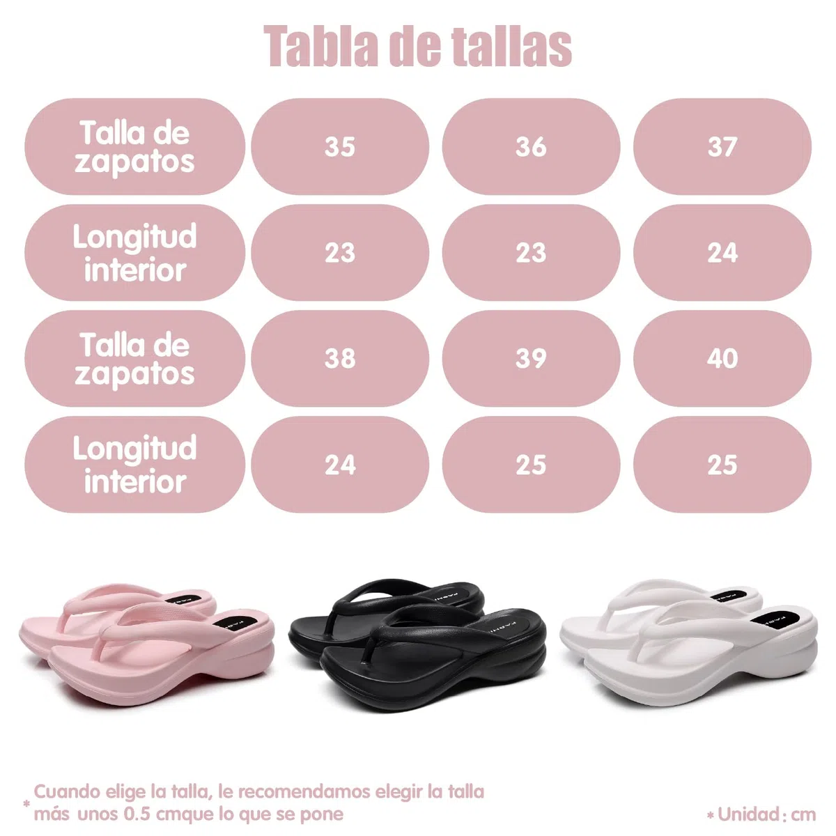 New front Infradito con Fondo Spesso per Nuovi Sandali Estivi da Donna con Tacco a Zeppa con Punta Comoda per la Casa Per Uomini e Donne Casual e Confortevole Semplice ed Elegante