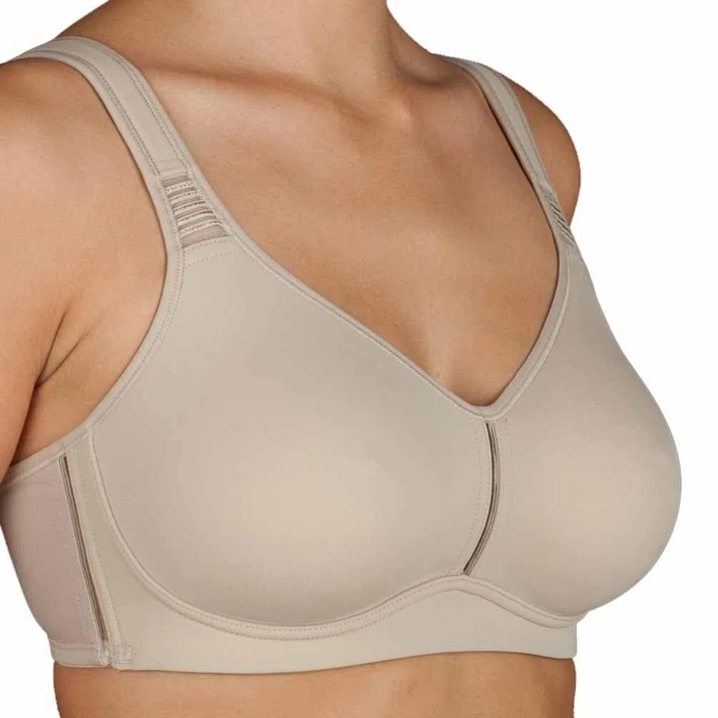 Selene, Reggiseno Contenitivo Donna con Fascia Anatomica, Senza Ferretto e Imbottitura, con Spalline Larghe Comfort, Collezione Elvira