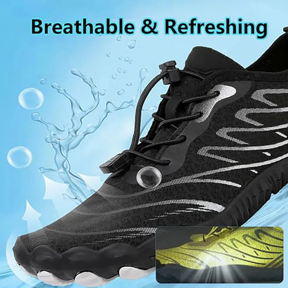 Scarpe da terra con rame a terra a piedi nudi per donne uomini neuropatia, escursionismo scarpe da acqua a piedi nudi, leggere e antiscivolo