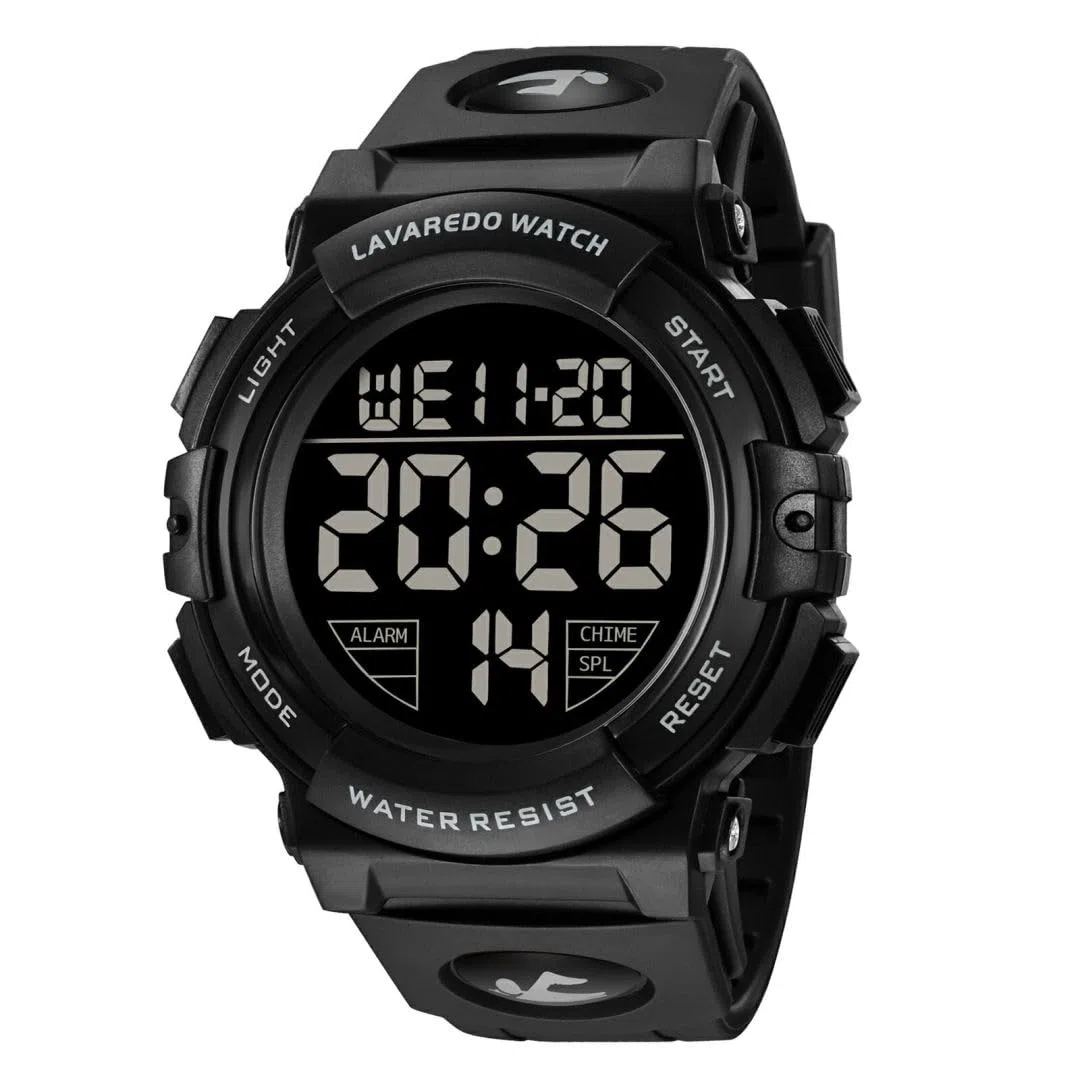BEN NEVIS Orologio Digitale da Uomo Orologio Sportivo Militare 5ATM Impermeabile Cronografo Militare Orologio da Polso per Uomo con Retroilluminazione a LED Sveglia Data/Antiurto