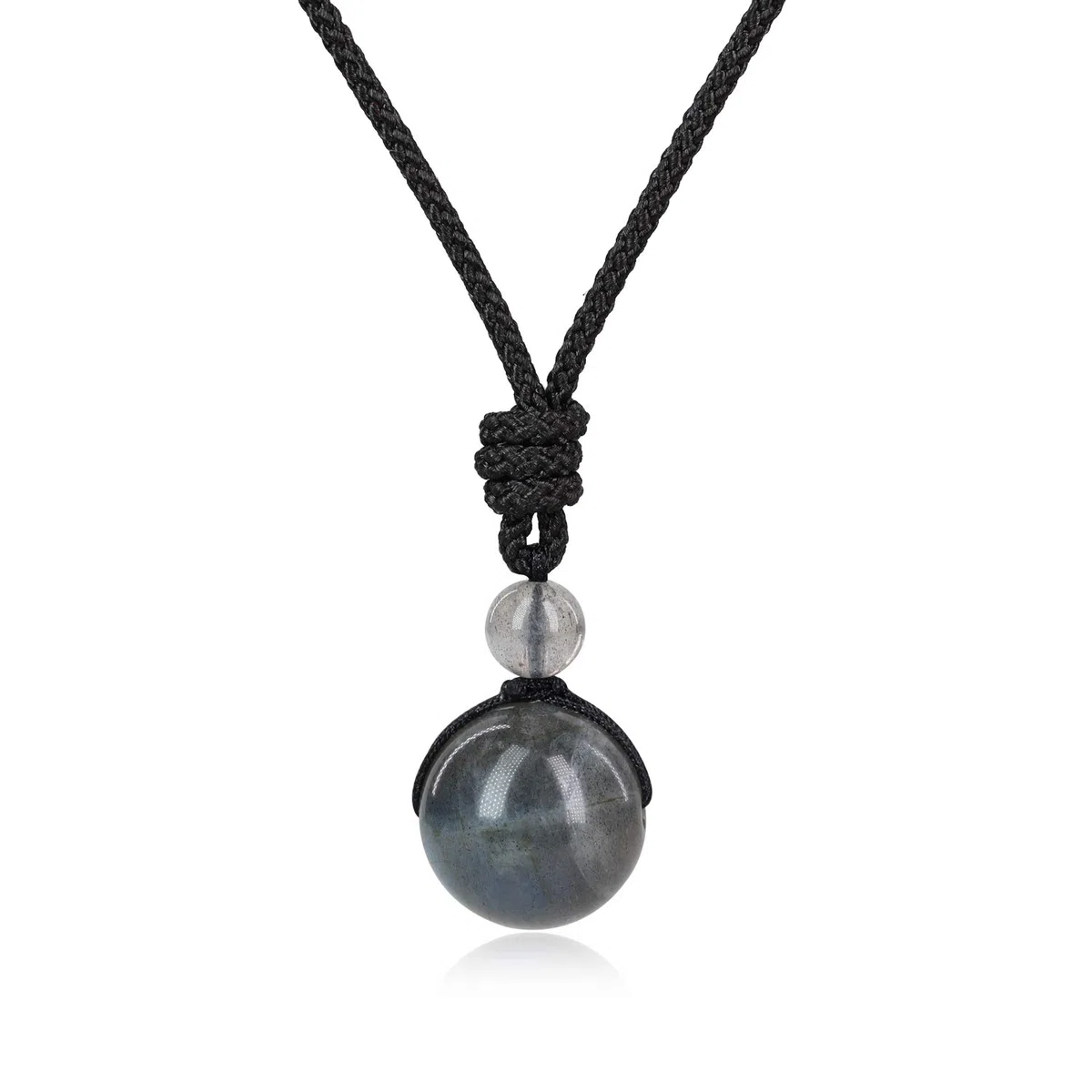 COAI Pendente Sfera Unisex in Pietre Naturali