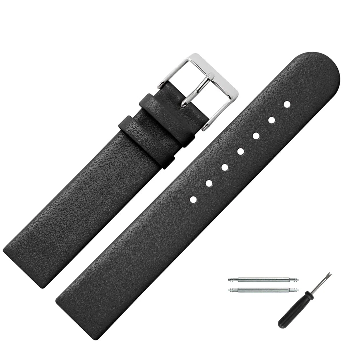 MARBURGER Cinturino Per Orologio 20mm Pelle - Insieme Di Assemblaggio Di Utensili 76120
