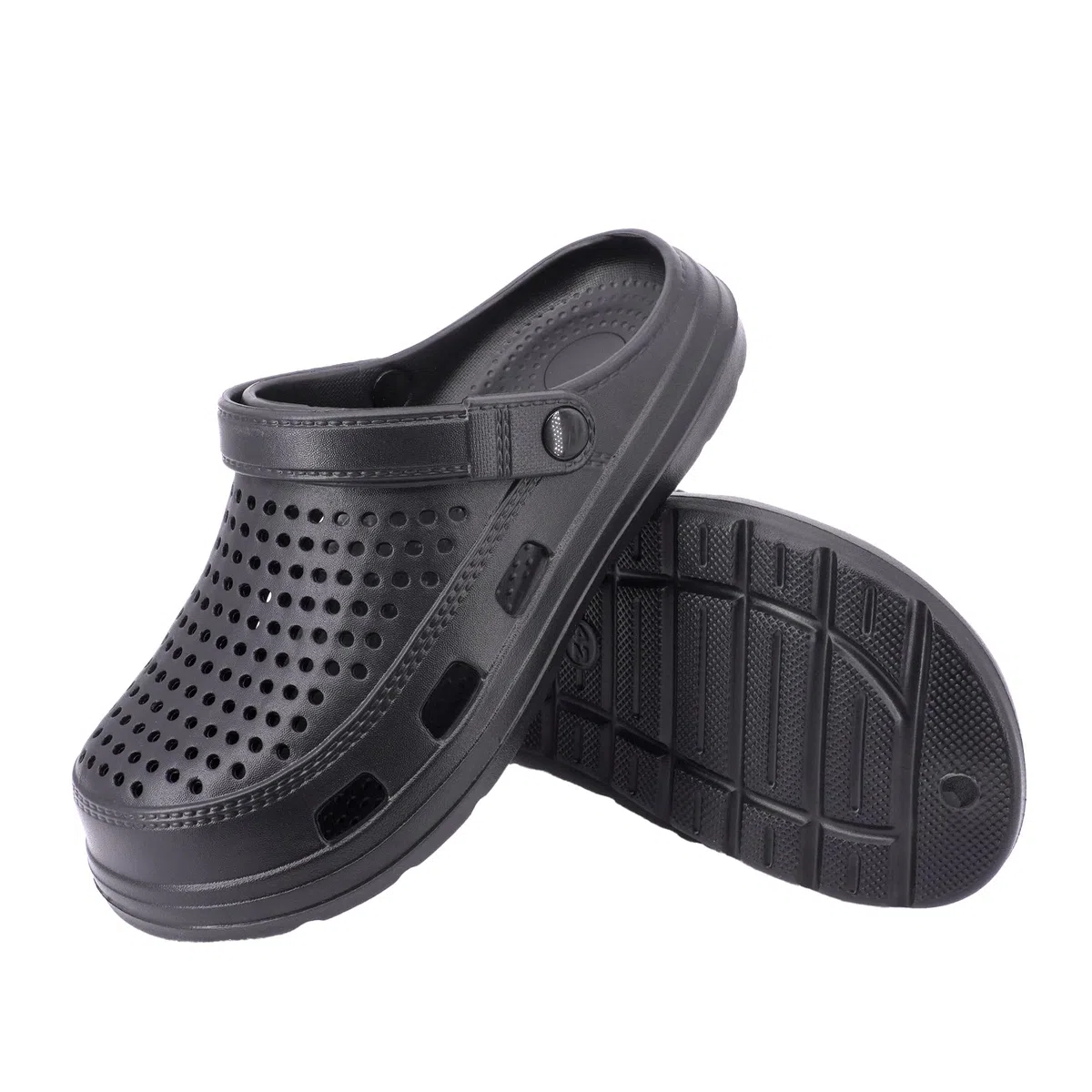 JOMIX Sabot Uomo Zoccoli Leggeri Ciabatte da Giardino Antiscivolo in Gomma Eva Scarpe Sandali Estive Traspirante per Piscina Spiaggia