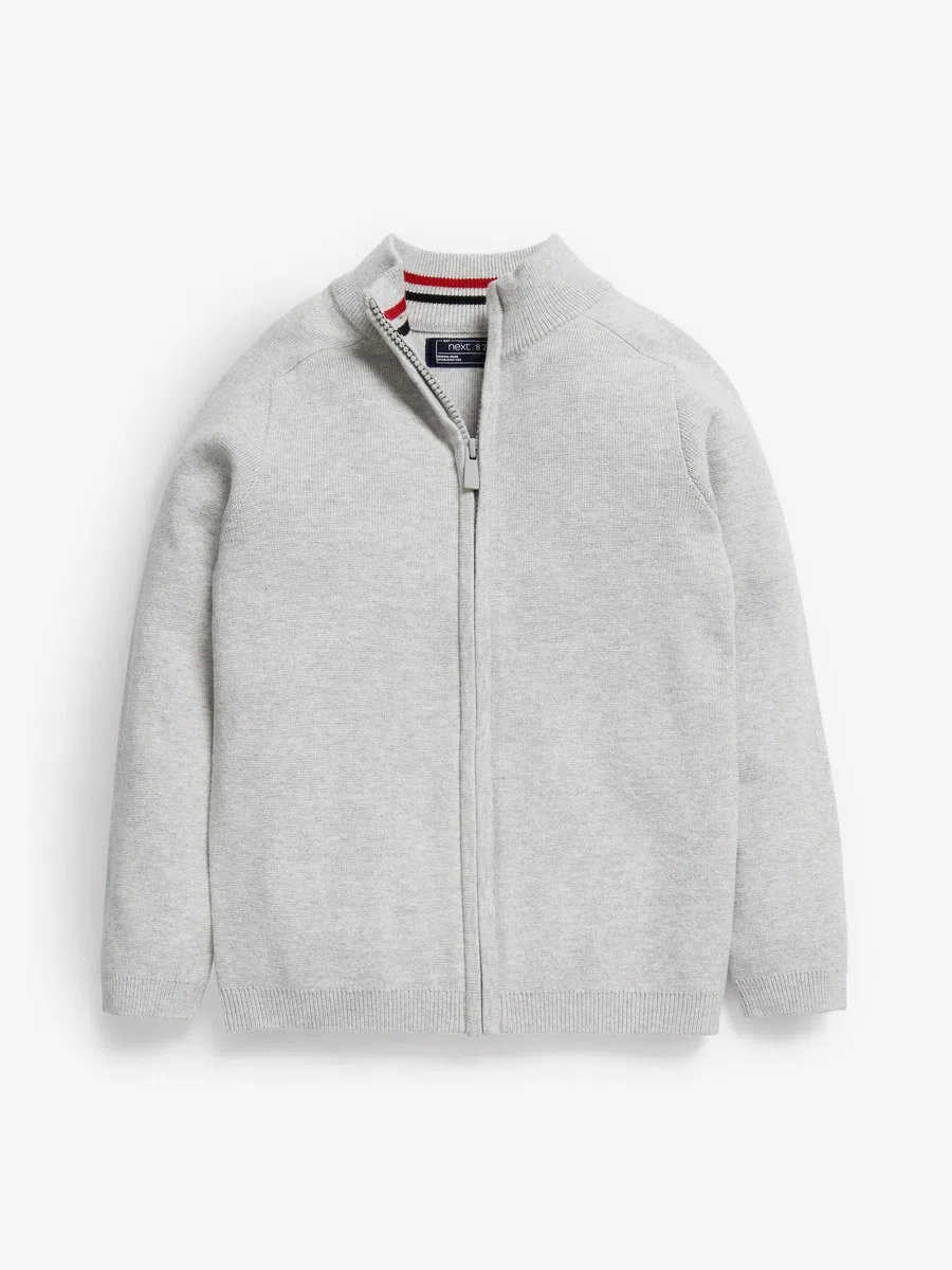 NEXT Ragazzo Cardigan in Maglia con Zip