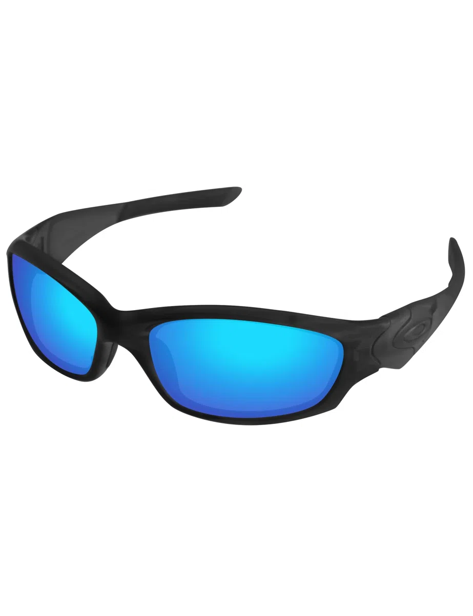 Lenti di ricambio per occhiali da sole Oakley Straight Jacket 2007, blu ghiaccio, non polarizzate