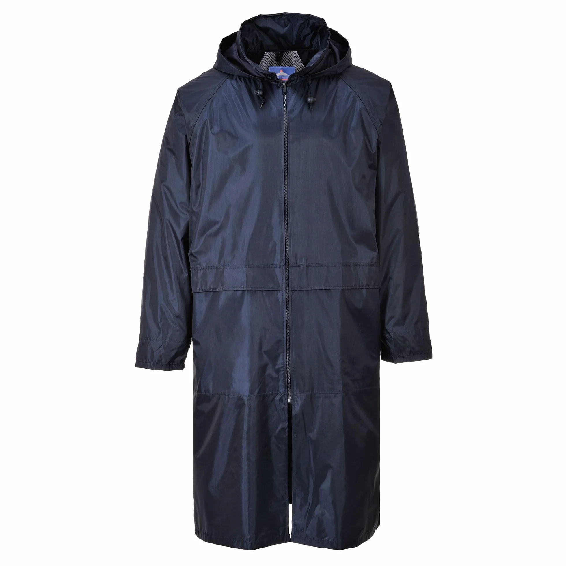 Classic Rain Coat Color: Navy Talla: Large
