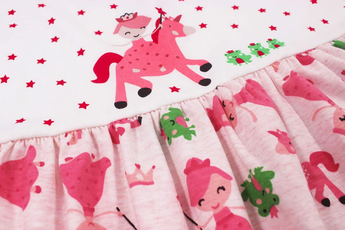 Camicie da notte per ragazze, vestito per bambini, camicia da notte con unicorno, confezione da 2, 3-10 anni