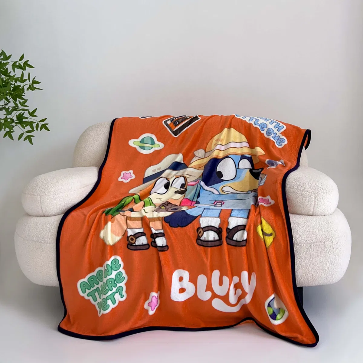 Northwest Bluey Silk Touch, coperta da viaggio, 116,8 x 152,4 cm