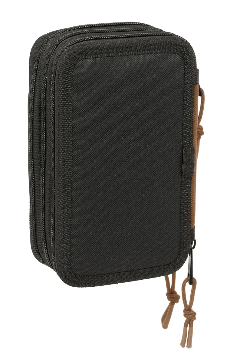 ONE PIECE - Astuccio scuola con 37 utili inclusi, astuccio per bambini, ideale per bambini dai 5 ai 14 anni, comodo e versatile, qualità e resistenza, 12,5 x 5,5 x 19,5 cm