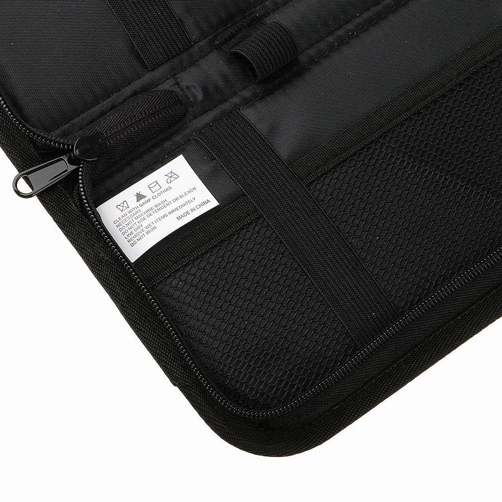 Porta-cravatte da viaggio da uomo, organizer per cravatte, bagagli, grigio nero, 42 x 13 x 2,5 cm, Nero, 42 x 13 x 2,5 cm, 42X13X2.5 cm