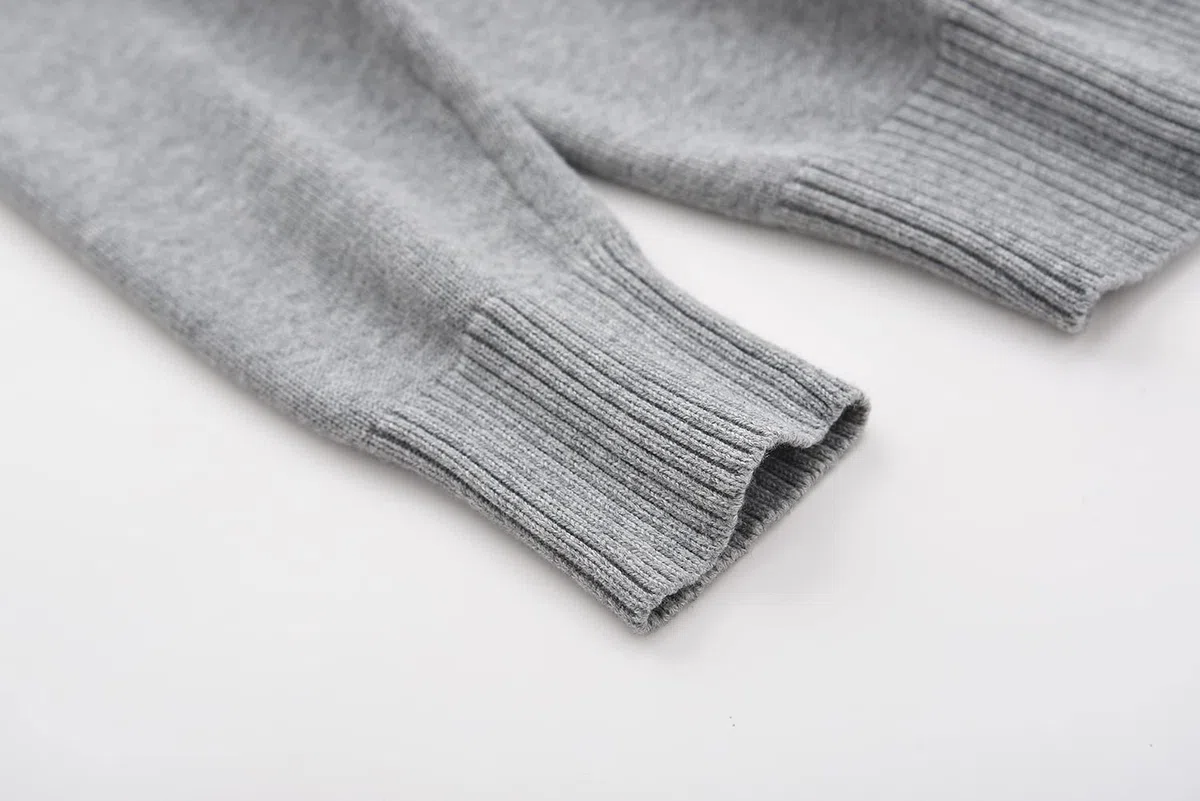 BINIDUCKLING Cardigan scolastico a maniche lunghe con scollo a V per uniforme scolastica