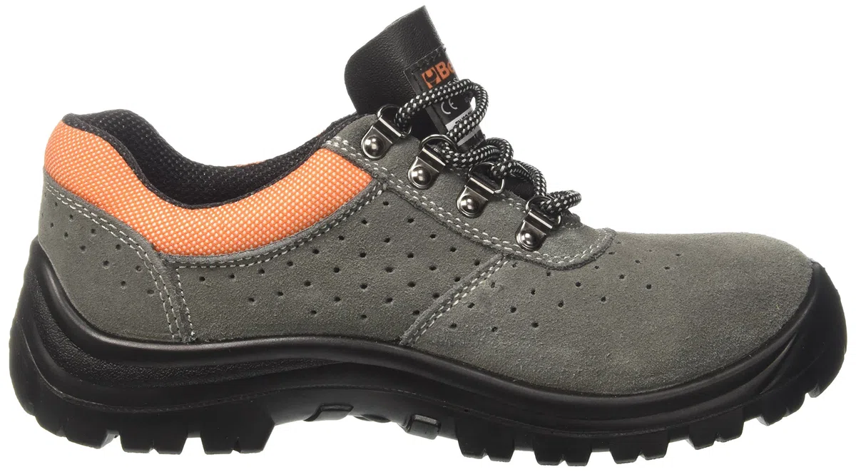 New Beta Basic Shoe Grey Suede Safety Work Shoes 7246E S1P
