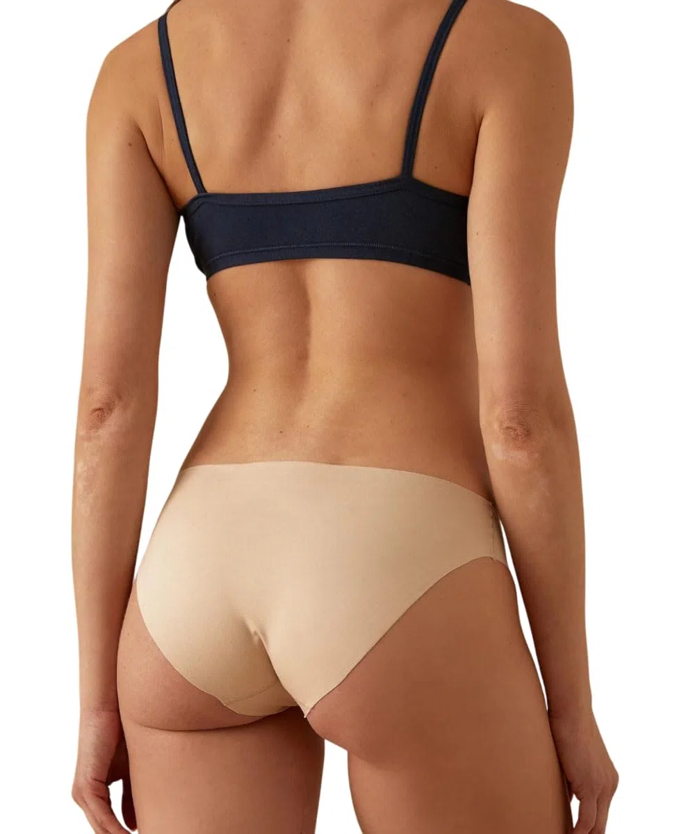 JADEA Slip Donna Taglio Laser Cotone Elasticizzato, Slip Invisibile, Intimo Invisibile Senza Cuciture, Morbido e Confortevole, Pacco 6 o 12 Pezzi