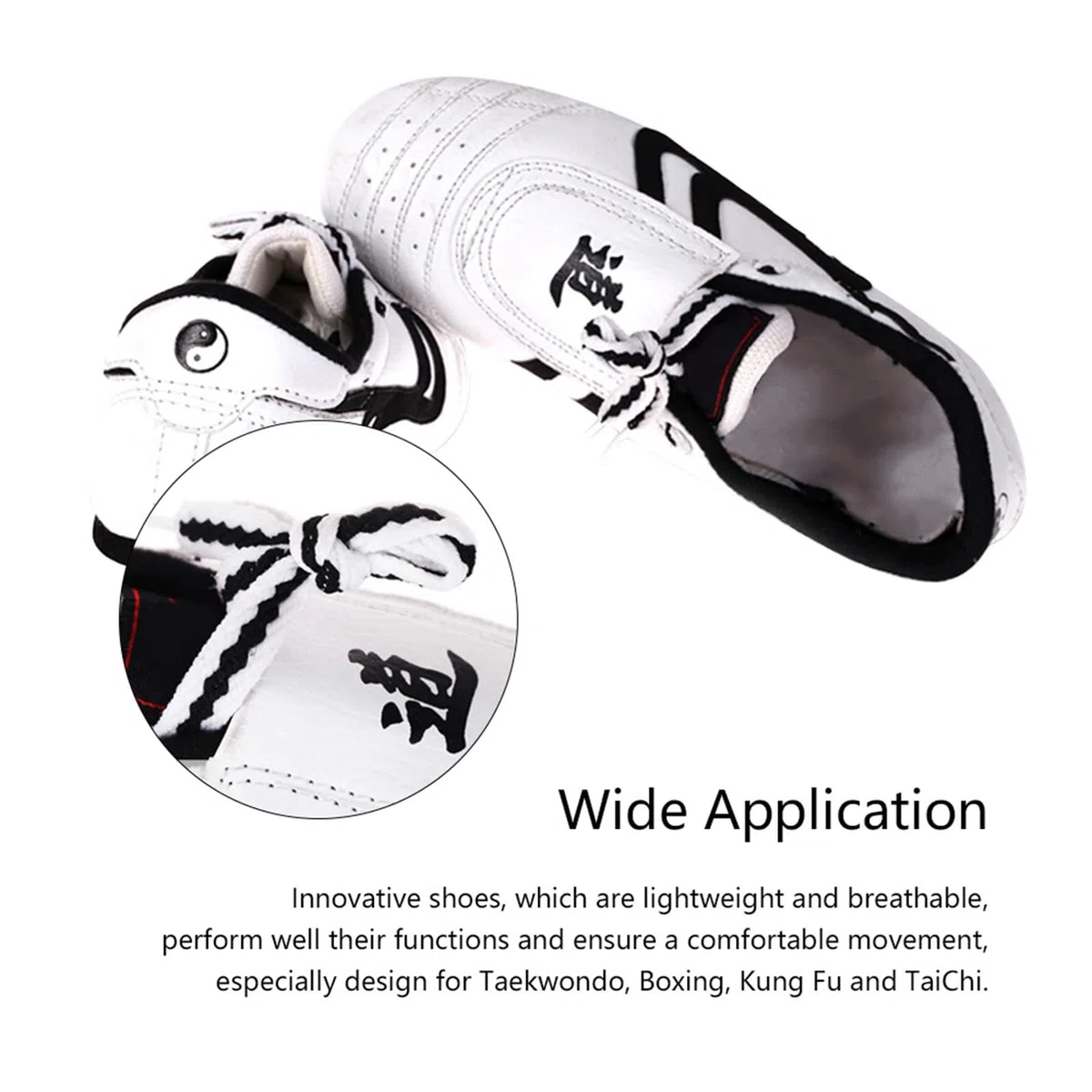 Keenso Scarpe Taekwondo, per Sport Boxe Kung Fu Taichi, Sneaker per Arti Marziali, Scarpe Leggere per Uomo e Donna con Custodia Blu