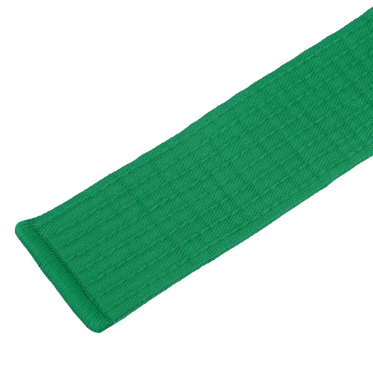 PATIKIL Cintura di Rango Colorata Taekwondo 1.6" x11.2Ft 3.4m, Cintura di Cotone per Arti Marziali Judo Karate per l'Insegnamento dell'Allenatore, Verde