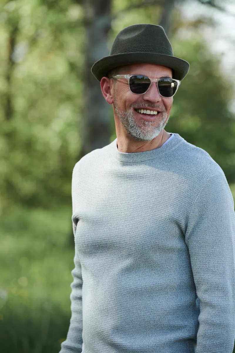 CHILLOUTS Cappello di Tessuto Yalea Player Uomo - in Lino da Sole Cappelli Spiaggia Primavera/Estate Estate