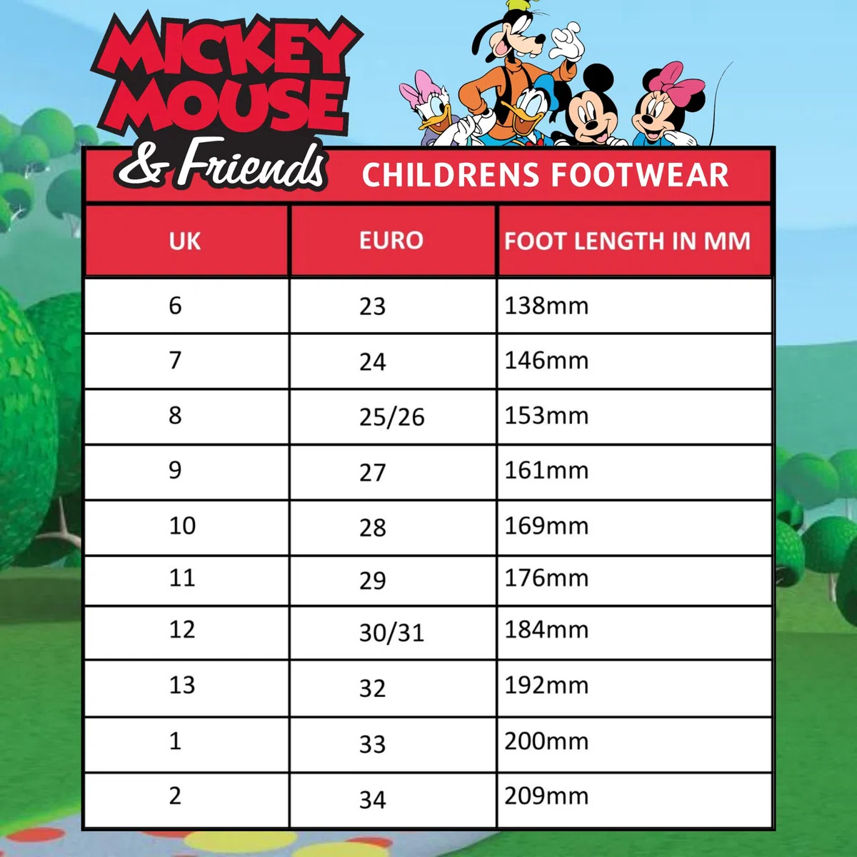 Disney Zoccoli Mickey Mouse Minnie Mouse con Charms, Sandali per Bambini, Sliders Estivi con Cinturino alla Caviglia, Scarpe da Spiaggia